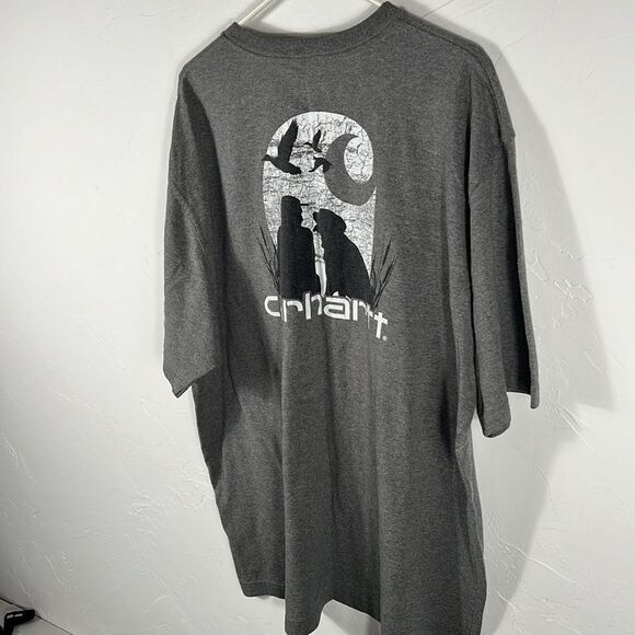 🔥🐕 CARHARTT Hunting Dog Graphic Pocket Tee Men Size XL - EXCELLENT CONDITION - Picture 4 of 8